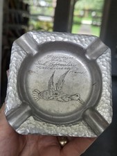 Prison Folk Art Ashtray Kansas State Industrial Reformatory Souvenir 3.75