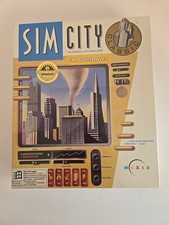 Sim City PC Game Big Box Classic Version 1993 3.5