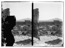 Photo:Temple of Baal; view looking s.w. from the roof of picture