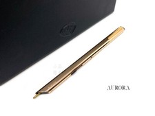 Aurora Ltd Edition Cento 100th Italia Thesi Rose Gold Plated Ball Point Pen picture