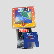 Virus Amiga Game Boxed Firebird 1988 David Braben Zarch Vintage 3D Shooter picture