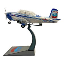 CHEVRON STANDARD OIL JULIE CLARKS-MENTOR BEECHCRAFT T-34 free-SPIRIT Diecast picture
