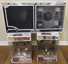 Funko Pop Metallica Black Album & 10