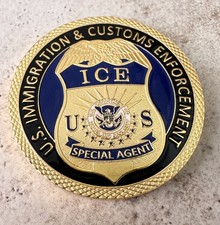 ICE Immigration and Customs Enforcement Challenge Coin ·IN STOCK· ·PERFECT GIFT· picture