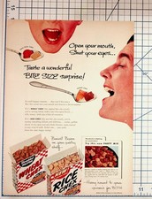 Vintage 1950s Ralston Wheat Rice Chex Cereal Ad Party Mix Recipe St. Louis picture