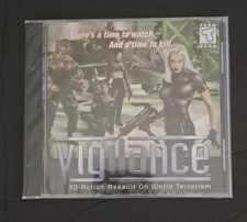 Vigilance PC CD-ROM Game NEW Sealed 1998 SegaSoft World Terrorism picture