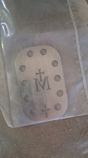 Steel Rosary Card MADE IN USA Wallet Rosary NEW Catholic picture