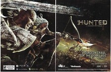 2011 Hunted The Demon’s Forge Video Game RPG Retro Bethesda Print Ad/Poster picture