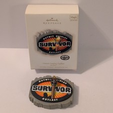 Hallmark Keepsake 2009 Survivor “Outwit Outplay Outlast” Magic Ornament picture