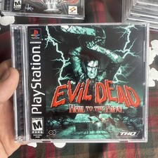 Evil Dead: Hail to the King (Sony PlayStation 1, 2000) PS1 MINT CONDITION DISCS picture
