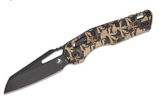Microtech MSI Ram-Lok Manual Tri-Grip Claw Burst Camo Black M390MK Blade picture