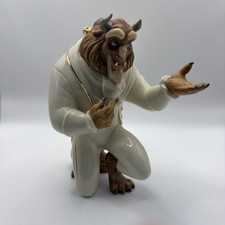 Lenox The Beast Figurine Beauty & the Beast Ivory Porcelain 24K Gold Trim picture