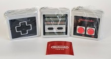 Nintendo TOKYO Controller Button Collection NES Keychain Gashapon 3-Piece Set picture
