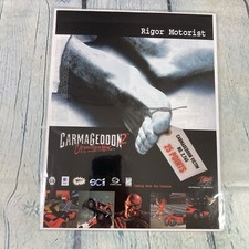 1999 Carmageddon 2 Video Game Vintage Print Ad/Poster Promo Art Magazine Page picture
