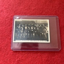 1935 J A Pattreiouex Sporting Events AUSTRALIA TEST TEAM Tobacco Cigarette Card picture