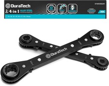 4-in-1 Reversible Ratcheting Wrench Set, Metric, 2-Piece picture