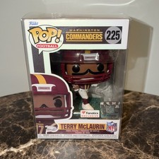 *MINT* Terry McLaurin Funko POP #225 FANATICS EXCLUSIVE Washington Commanders picture