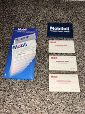 Vintage Mobil Gas Station Items Oil Service Station Warrenton Oregon picture