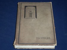 1924 TECHNIQUE M. I. T. TECHNOLOGY MASSACHUSETTS YEARBOOK - NICE PHOTOS - YB 75B picture