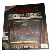 New World Computing Chaos Overlords PC CD-ROM Strategy Multiplayer w/ Manual picture