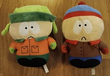 South Park Kyle Broflovski and Stan Comedy Central TV Show Plush Dolls Lot of 2 picture