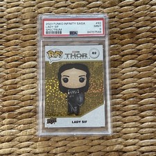 2023 Upper Deck Funko Pop Marvel Infinity Saga #82 LADY SIF PSA 9 Spectrum Foil picture