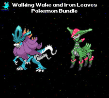 6IV Walking Wake and Iron Leaves with Master Balls for Pokemon Scarlet & Violet picture