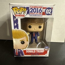 Funko Pop The Vote Presidents: Donald Trump #02 Rare (Box Damaged) picture