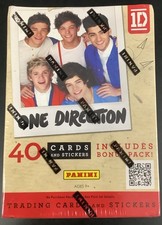 2013 Panini ONE DIRECTION 4 Pack Blaster Box (9 Cards + 1 Sticker Per Pack) New picture