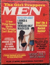 MEN Magazine July 1968 Pulp Charles Copeland Gil Cohen Earl Norem Nazi Torture picture