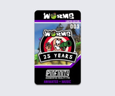 Worms 25th Anniversary - Worms Open Warfare 2 Enamel Pin - Pinfinity picture