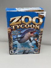 Zoo Tycoon Marine Mania Double Expansion Pack PC Complete Box Manuals Tested picture