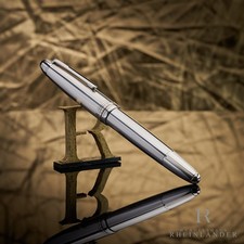 Montblanc Solitaire 925 Pure Silver 146 Le Grand Fountain Pen ID 23646 Model 5838 picture