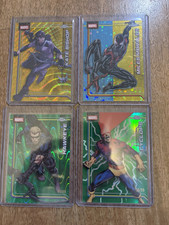 Topps Chrome 2026 Marvel Serial Numbered 4-Card Lot Miles morales /80 picture