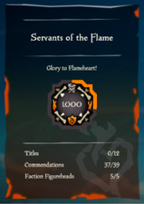 Sea of thieves Boost 0-1000 lvl PVP Servants of the Flame  | Custom Order picture