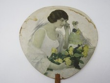 Advertising Hand Fan Vintage 1910s Putnam Munsingwear Undergarments Wolcott NY picture