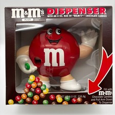 Vintage 1991 M&Ms Red Character Candy Dispenser Original Box Item 90009 picture