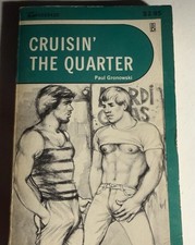 CRUISIN’ THE QUARTER - 1980 PAUL GRONOWSKI - SURREY HIS69 VTG PULP NOVEL GAY INT picture