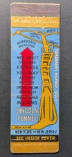 Lincoln Tunnel NY Matchbook Cover picture