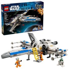LEGO Star Wars New Republic X-Wing Starfighter Building Toy, 558 Pieces, picture