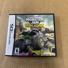Monster Jam: Urban Assault (Nintendo DS, 2008) Tested Working Complete picture