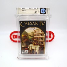 PC Computer Game CAESAR IV 4 - WATA GRADED 8.5 A+ NEW & Factory Sealed picture