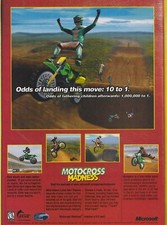Motocross Madness Print Ad/Poster Art PC Big Box picture