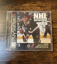 NHL Breakaway 98 - Playstation w/manual - tested picture