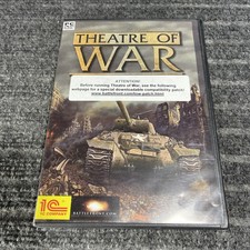 Theatre Of War PC DVD-ROM WWII Real Time Strategy Battlefront Video Game 2007 picture