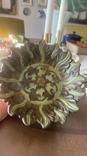 Vintage Italian Florentine Gilt Wood Wall Plaque /bowl picture