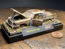 1/64 Abandoned 1960 Chrysler 300F Mini-Diorama diecast desk art ooak picture