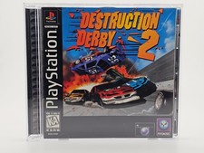 Sony Playstation 1 PS1 Destruction Derby 2 CIB Cleaned & Tested picture