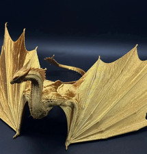 3D Printed Dragon Model Figure Fantasy Creature Statue Collectible Home Decor picture