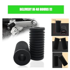 Motorcycle Gear Shifter Lever Cover Universal Rubber Shift Pedal Cover 2PCS picture